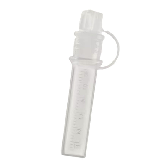 Recolector de Leche Materna Calostro de silicon con tapa y capacidad de 6ml