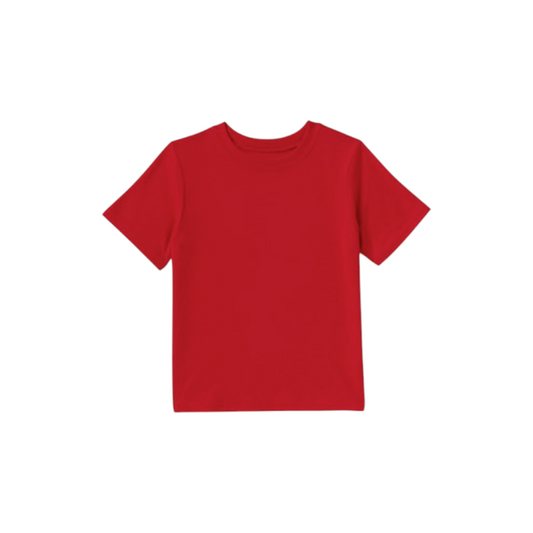Tshirt rojo manga corta talla 3t