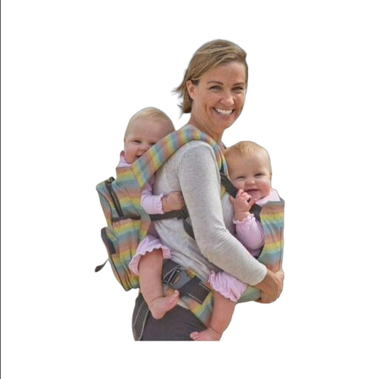 Twingaroo Carrier Pastel Rainbow