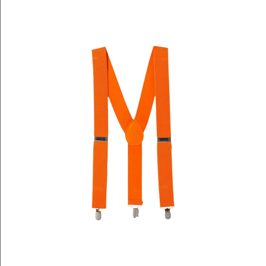 Tirantes naranjas de niño