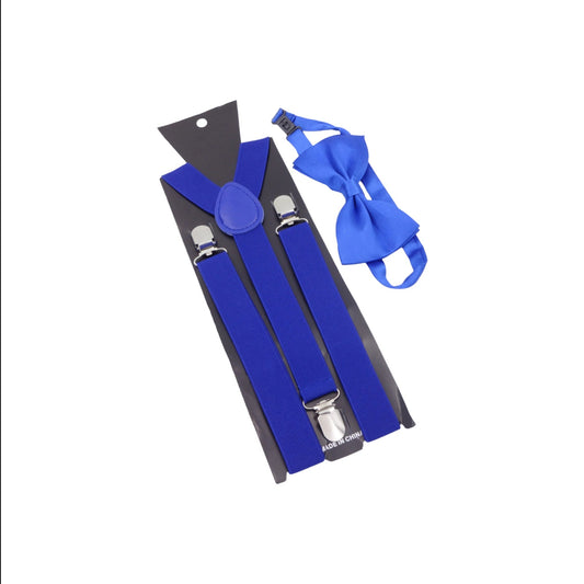 Tirantes azules marino con gatito