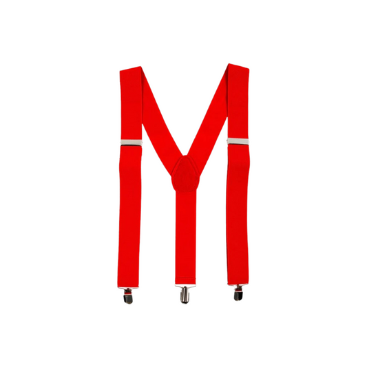 Tirantes rojos de niño