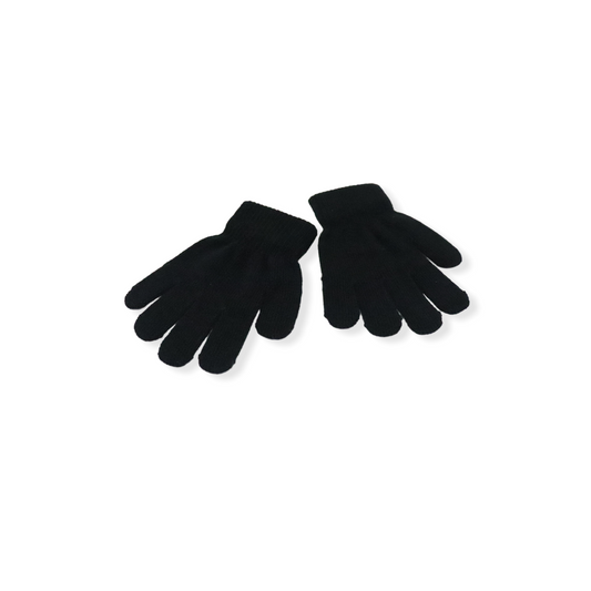 Black wool glove 3-4 years
