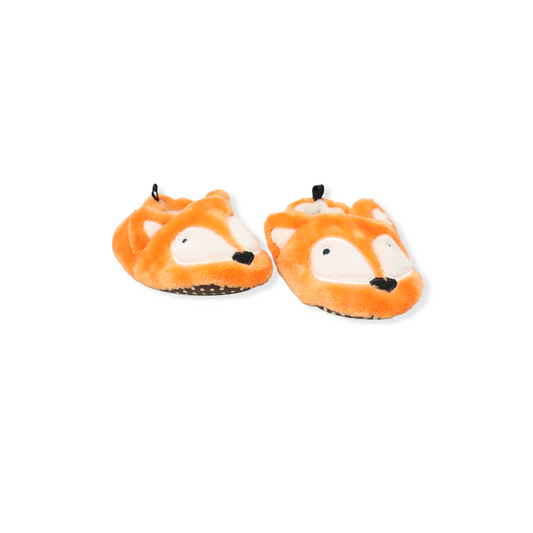 Orange fox slippers size 5 13cm