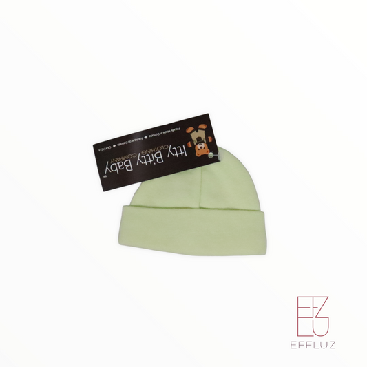 Gorrito para bebé prematuro itty bitty baby MICRO Verde 1-2lb