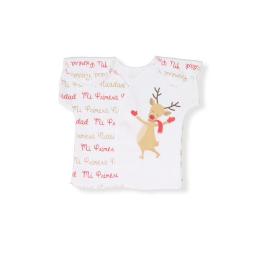 Tshirt de Reno Rojo Itty bitty baby 3-5lb NICU