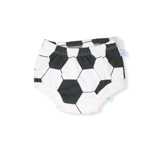 PERSONALIZED SOCCER KICKING BUTT BLOOMER - 0-3M