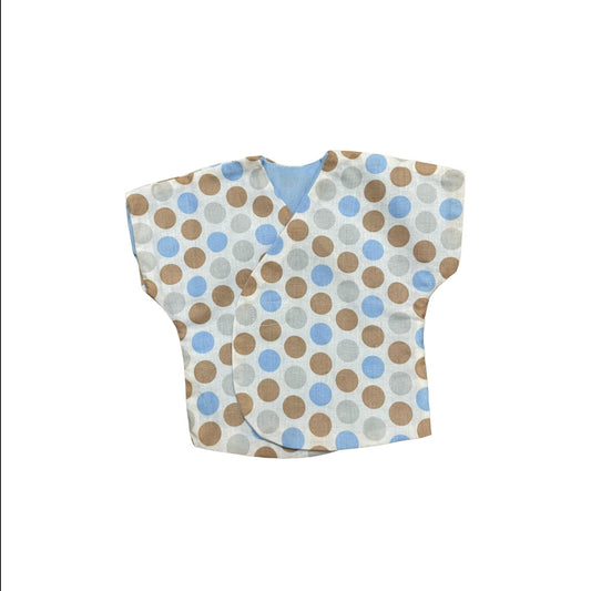 Top para prematuros con cierre de velcro 3-5lb puntos