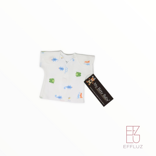 NICU tshirt itty bitty baby nino 1-3lb ranas verde e iguanitas azules