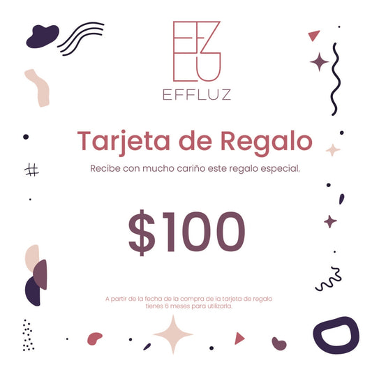 Tarjeta de Regalo Effluz Valor  100