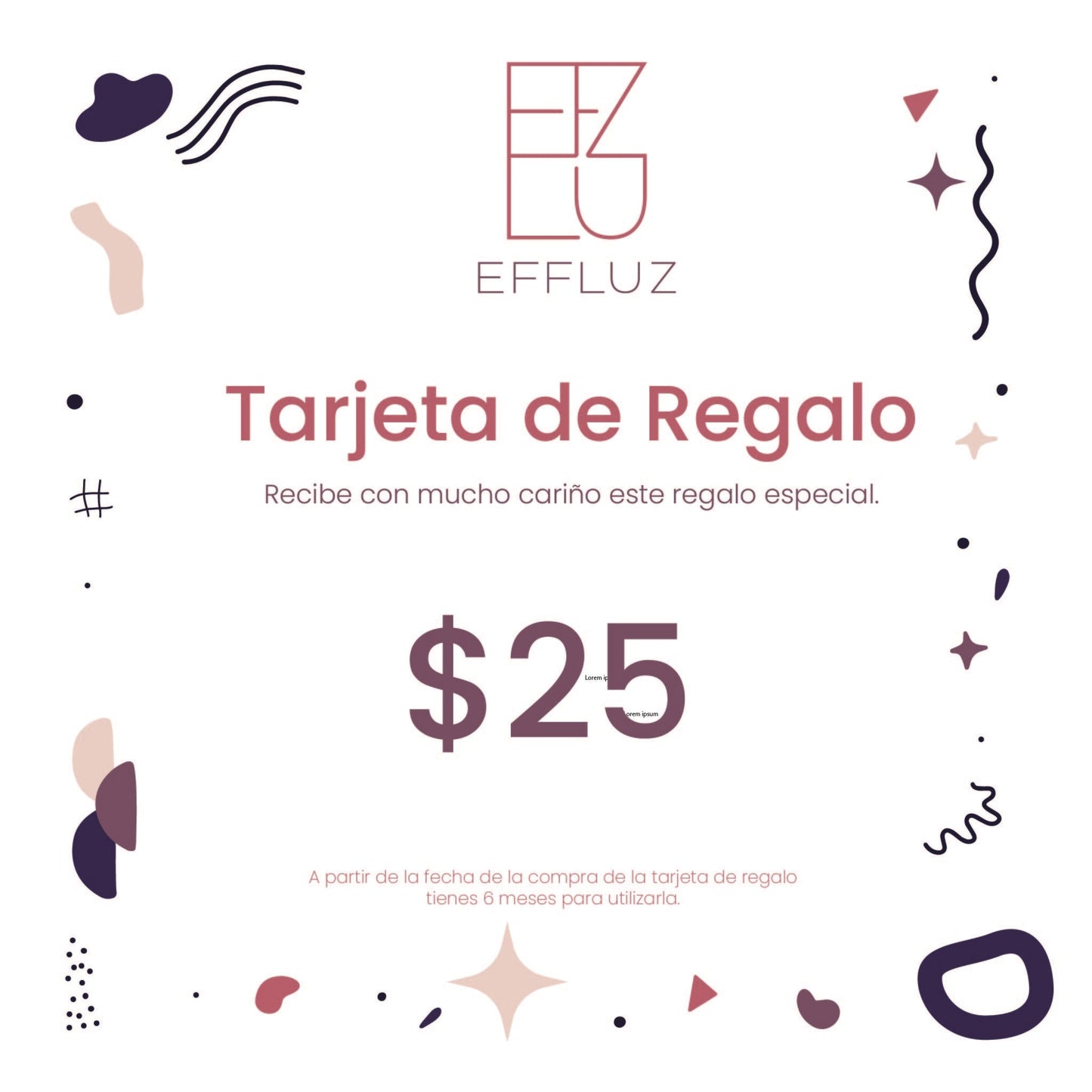 Effluz Gift Card Value 25