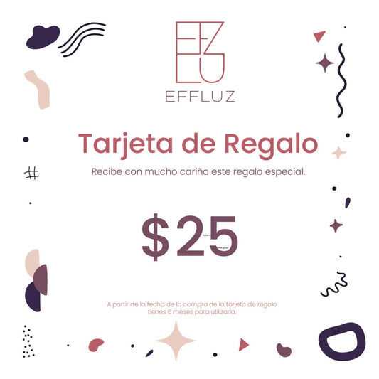 Tarjeta de Regalo Effluz Valor  25