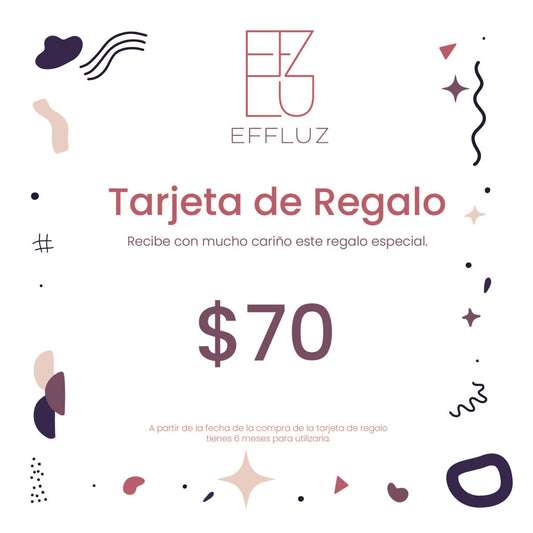 Tarjeta de Regalo Effluz Valor  70