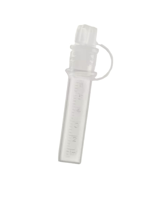 Recolector de Leche Materna Calostro de silicon con tapa y capacidad de 6ml