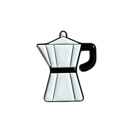 Broche Moka Pot Coffee