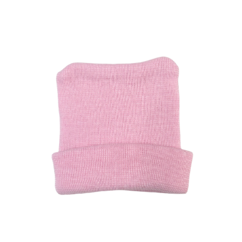 Gorrito rosado pastel prematura 3 a 5 libras Square 420P
