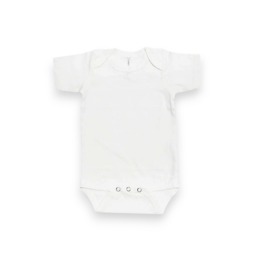 Bodysuit blanco manga corta COTTON LITE 6-12m