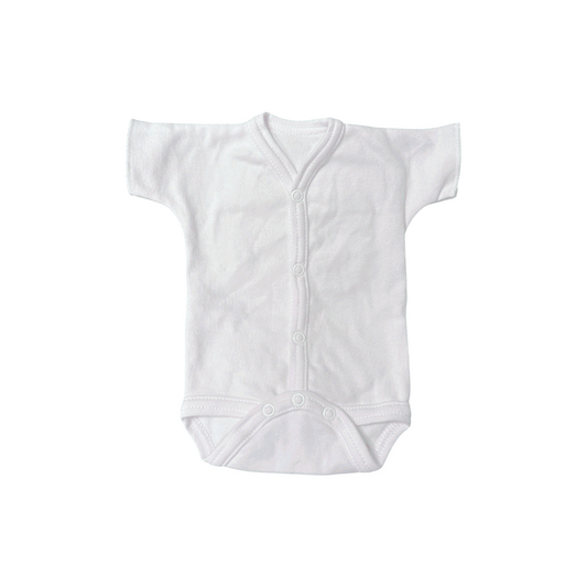 Bodysuit kimono itty bitty baby prematuro 3-5lb blanco