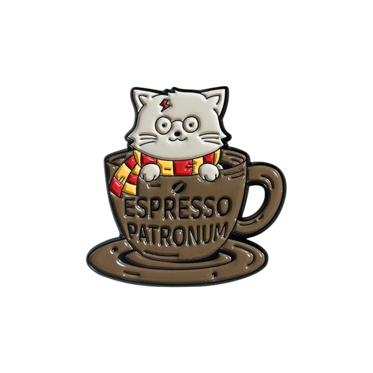 Broche Expresso patronum cat harry potter