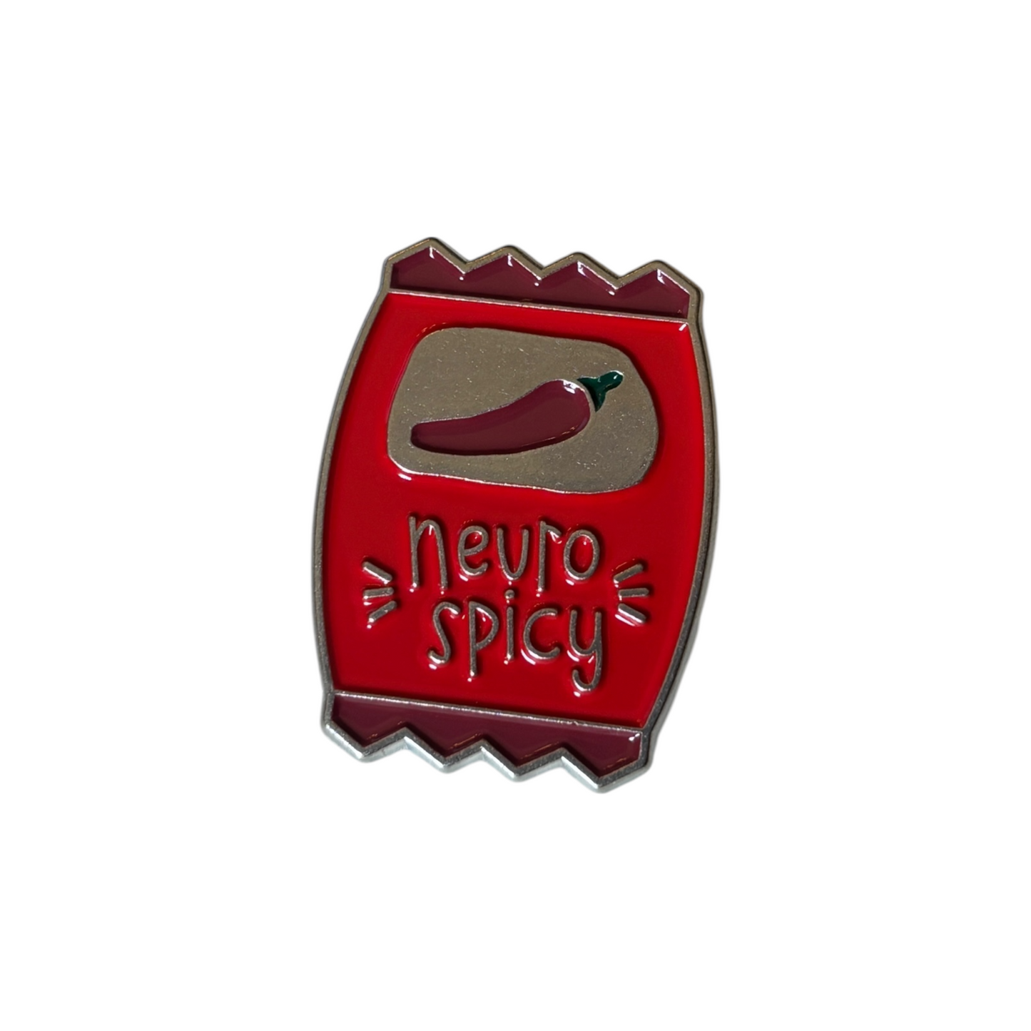 Broche Neuro Spicy Rojo