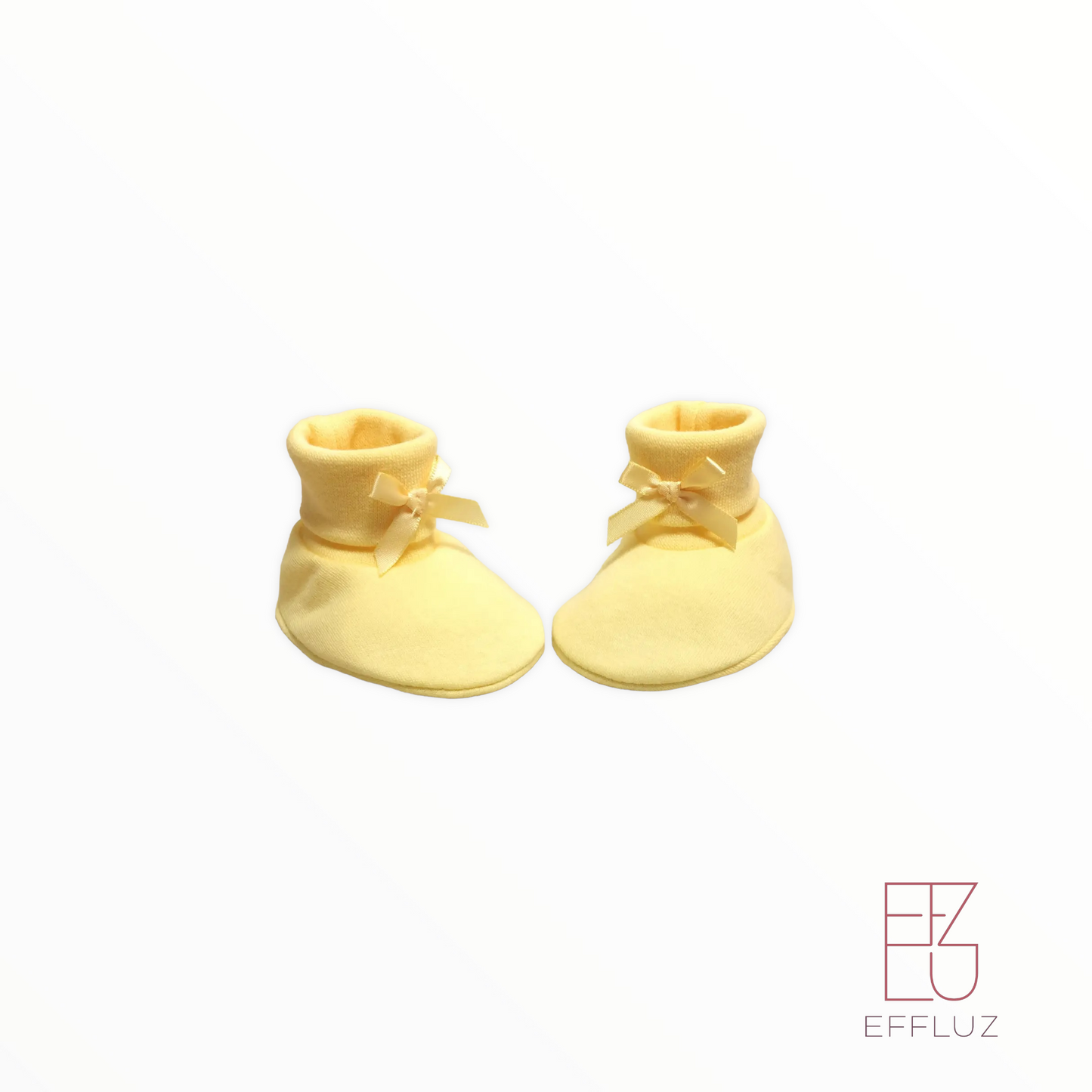 Itty Bitty Baby Preemie 5-8lb 3.5 Inch Yellow Bootie Sock