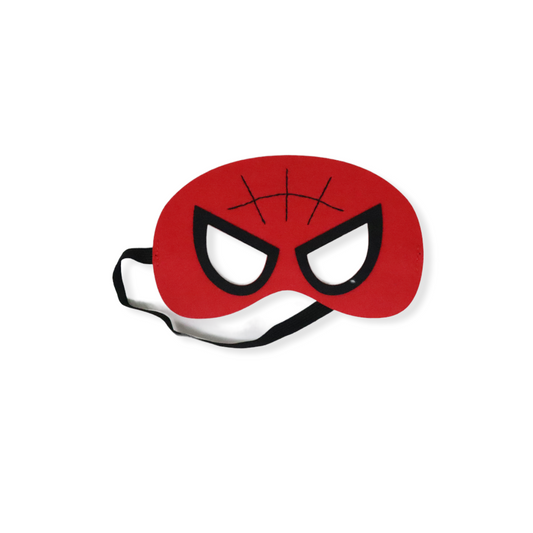 Mascara de Spiderman de fieltro con elastico
