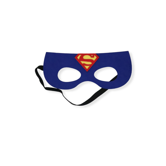 Mascara de Superman de fieltro con elastico