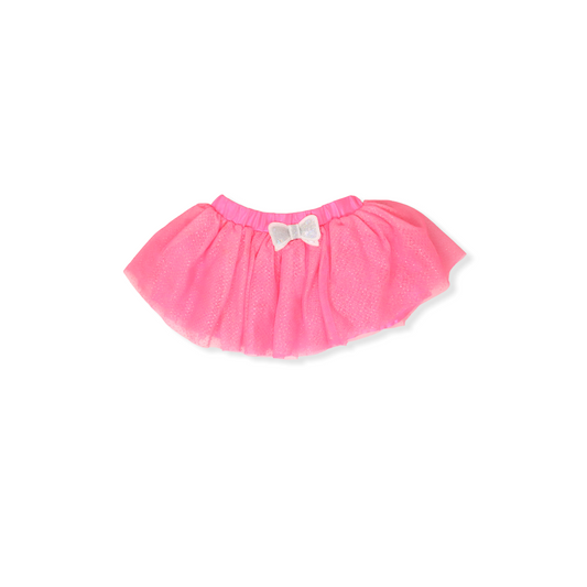 Neon Pink Tulle Skirt 9-12m