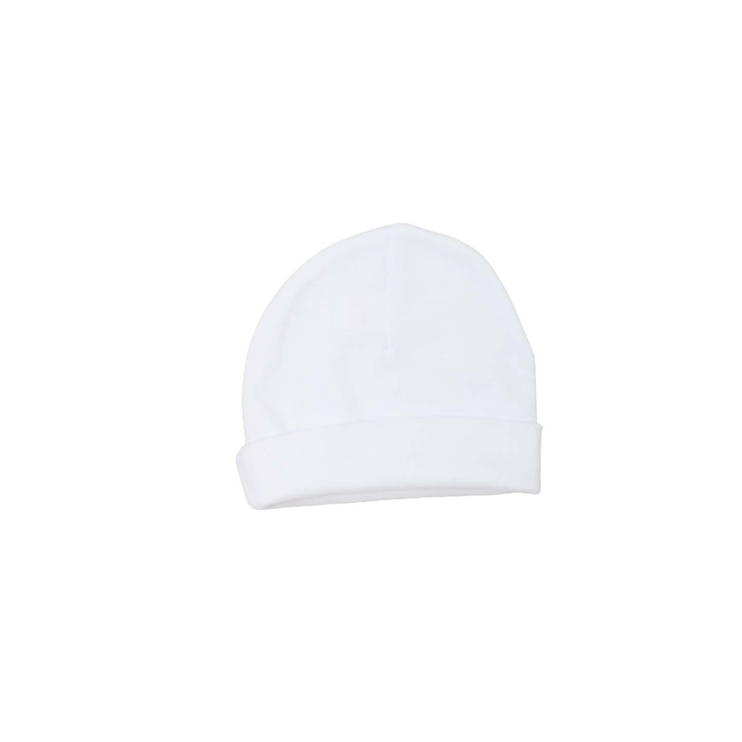 Gorro blanco para bebe recien nacido TLG