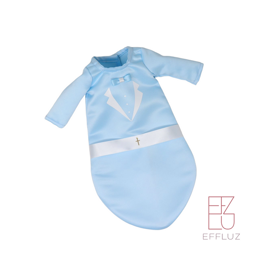 TRAJE DE PREMATURO DUELO AZUL