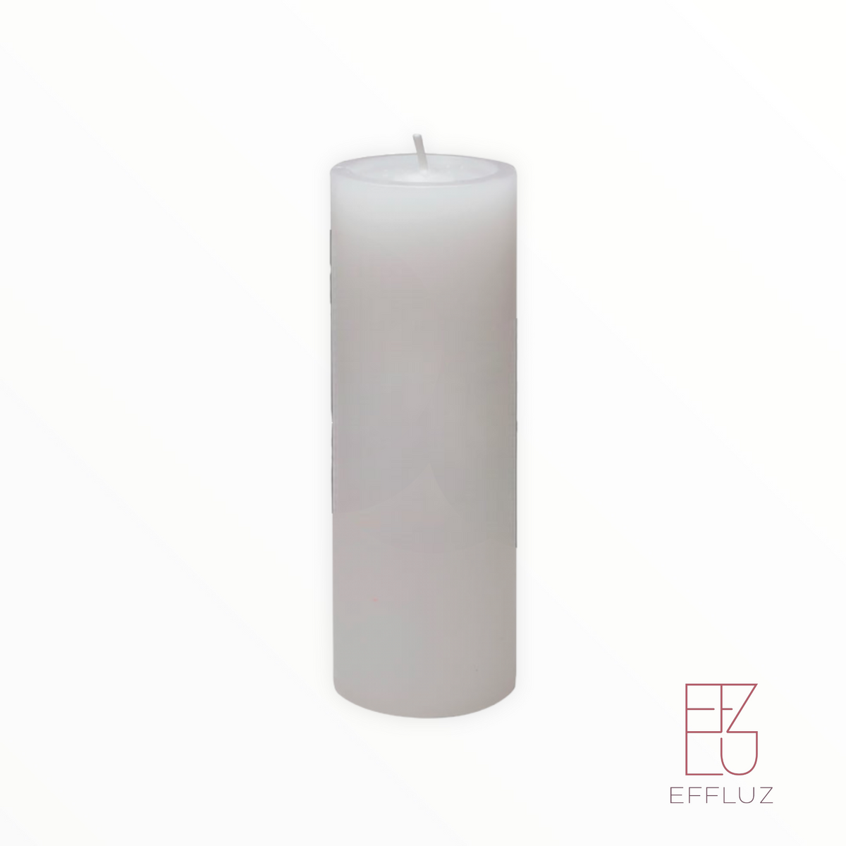 VELA PARA BAUTIZO O PRIMERA COMUNIÓN IMPRESA CON TEXTO SIN DECORACIÓN NI DIJE 7.5 PULGADAS